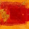 thumbnail image 2 of van Marissing, Louis 12x12 Black Ornate Wood Framed with Double Matting Museum Art Print Titled - Red square with circle and gold, 2 of 4