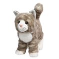 thumbnail image 3 of Douglas Toys Zipper Grey Tabby, 3 of 5