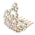 thumbnail image 4 of Niñas Princesa Mini Tiara Con Headwear Wedding Party Accesorio Para El Cabello Oro rosa, 4 of 9