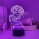 thumbnail image 2 of Luz nocturna 3D Encanto Isabella Madrigal Cartoon Anime USB C, 2 of 4