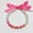 Ombre Pink, variant on Diamond Dog Pearls Necklace Jewelry for Small Dogs Puppy - Bling Rhinestones Cat Wedding Collar - Chihuahua Yorkie Girl Clothes Costume Outfits Accessories