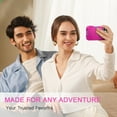 thumbnail image 7 of Petocase Magnetic For iPhone 17 Pro Case,Compatible with Mag-safe Anti-Drop Heavy Duty Shockproof Rugged Protecive Phone Cover,Rose Red/Green, 7 of 7