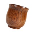 thumbnail image 1 of Tasse à Thé, Petite Tasse à Café Ronde en Bois Fait Main Rétro pour Lait Jus Marron, 1 of 8
