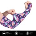 thumbnail image 2 of Balery Skull mushroom colorful cute Mangas Refrescantes para Brazos para Hombre y Mujer – Transpirables y Absorbentes de Humedad para Mujeres, Hombres y Niños, 2 of 7
