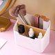 thumbnail image 4 of Fiudx Caja de Almacenamiento de Maquillaje, Organizador de Cosméticos con Doble Compartimento, Soporte para Lápiz Labial, Caja Versátil para Artículos Diversos, Uso En Casa o En La Oficina, Fácil de, 4 of 6