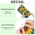 thumbnail image 6 of Sunflower Themed Dish Drying Mat for Kitchen Sink Microfiber Foldable Pad Absorbent Rack Mat Summer 16x18 Inch, 6 of 7