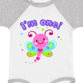thumbnail image 4 of Inktastic I'm One- dragonfly First Birthday Girls Baby Bodysuit, 4 of 5