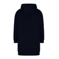 thumbnail image 4 of Stralyhd Women's Zip Up Hoodies Long Tunic Sweatshirts Oversized Casual Long Sleeve 2026 Fall Casual Walk Hoodie Jacket Coat Navy XXL, 4 of 7