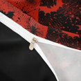 thumbnail image 5 of Homewish Halloween Bat Spider Web Twin Duvet Cover, Grunge Halftone Twin Bedding, Red Black, Black Reversible 2pcs, 1 Duvet Cover and 1 Pillowcase, 5 of 7