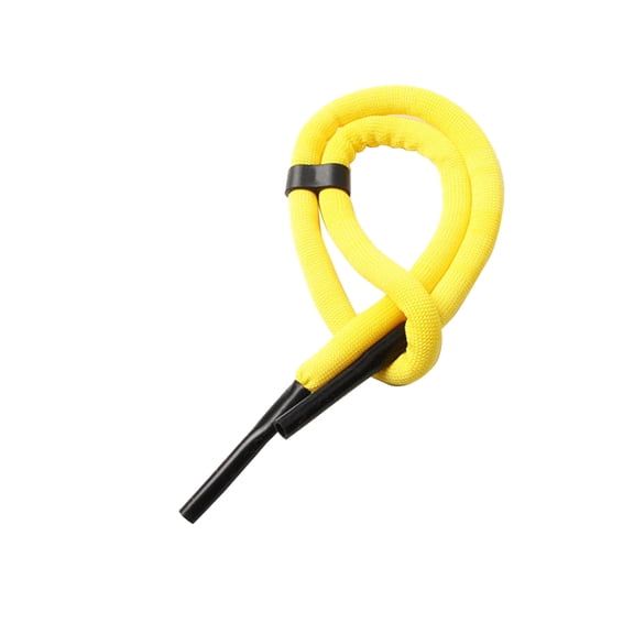 Wosthever Espuma EVA Nylon Gafas de natación Retenedor Portátil Color sólido Ajustable Anti-perdida Surf Swim Beach Keeper Accesorios Deportes acuáticos Amarillo