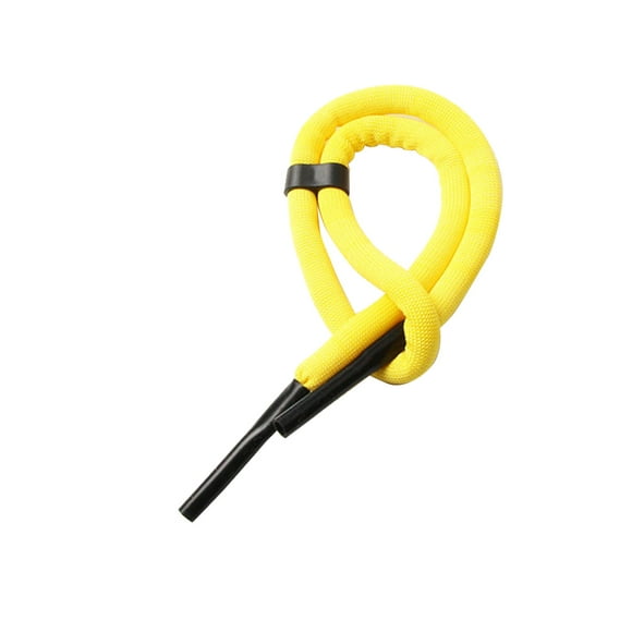 Wosthever Espuma EVA Nylon Gafas de natación Retenedor Portátil Color sólido Ajustable Anti-perdida Surf Swim Beach Keeper Accesorios Deportes acuáticos Amarillo