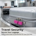 thumbnail image 7 of NOGIS Luggage Lock with Keys 2Pcs Padlock Large Suitcase Lock Luggage Locks Padlocks for Suitcase Backpack Gym Locker Jewelry Box Padlock (42mm, Pink), 7 of 7