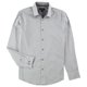 thumbnail image 2 of Alfani Mens RED Slim-Fit Arem Check Button Up Shirt, Gris, Small Alfani Botones al frente, 2 of 2