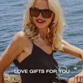 thumbnail image 6 of Fozono Oversized Flat Top Shield Sunglasses, Unisex One Piece UV Protection, 6 of 6