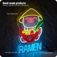 thumbnail image 1 of Letrero de neón Fortune Cat Ramen, LED regulable, 42 x 32 cm, USB, 1 of 4