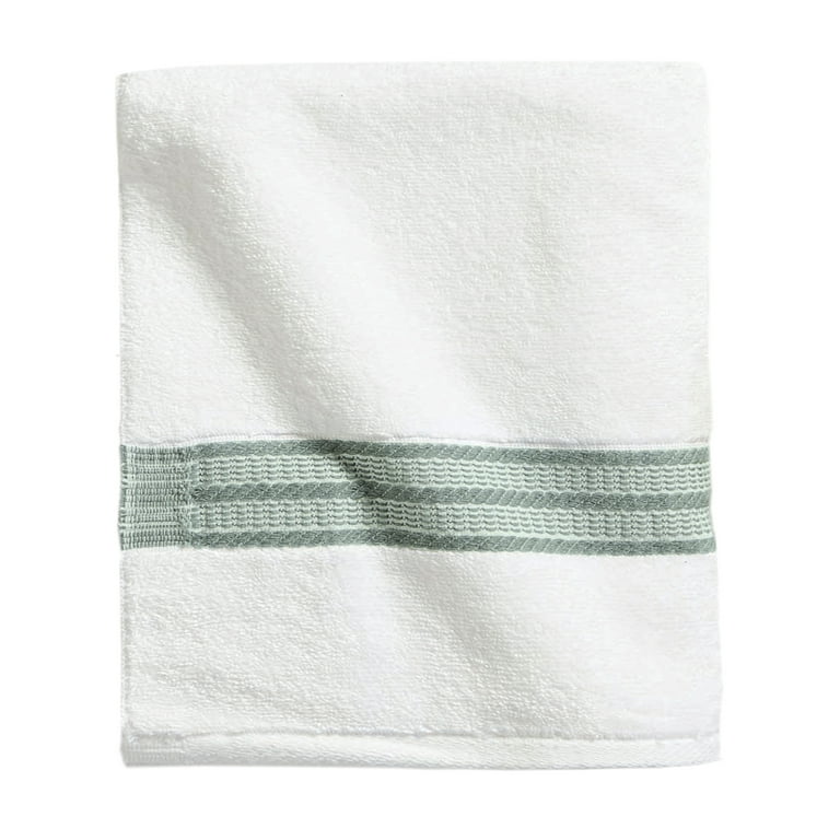 Grandeur Luxury Bath Towel Set of Two 30 x 58 Wasabi Green - Discontinued  Item