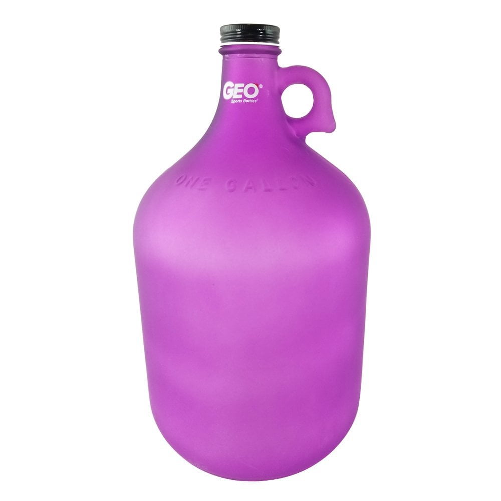 1 Gallon Glass Jug Reusable Water Bottle Jug BPA Free With Cap and