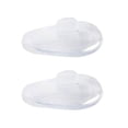 thumbnail image 2 of Soft Elliptical Silicon Nose Pad For Glasses (Transparent, 10 Pairs), 2 of 3