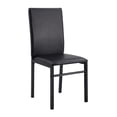 thumbnail image 3 of Riley 5 Piece Dining Table Set- Wood- 4 Chairs- White Fabric Upholstery, 3 of 6