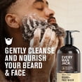 thumbnail image 3 of Every Man Jack Beard + Face Wash - Vanilla & Cedar Fragrance - Cleans & Softens Your Beard and Skin - Naturally Derived w/ Aloe and Glycerin- 6.7 fl oz, 3 of 11