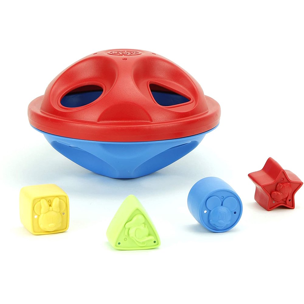 Green Toys Disney Baby Mickey Mouse& Friends Shape Sorter