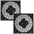 thumbnail image 1 of Niche Front Brake Rotor Set for Yamaha Bruin Grizzly 350 ATV 519-CRT2270R, 1 of 6