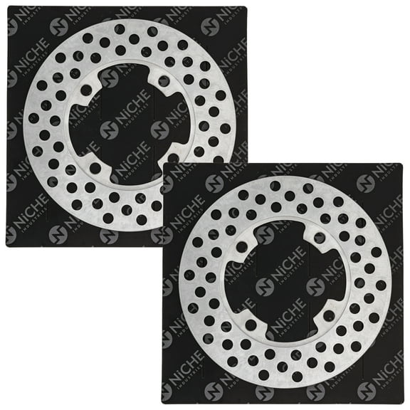 Niche Front Brake Rotor Set for Yamaha Bruin Grizzly 350 ATV 519-CRT2270R