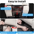 thumbnail image 5 of Dog Car Barrier,Dog Car Net Barrier with Mesh Organize,Pet Divider Fit Car/SUV/Truck, 5 of 8