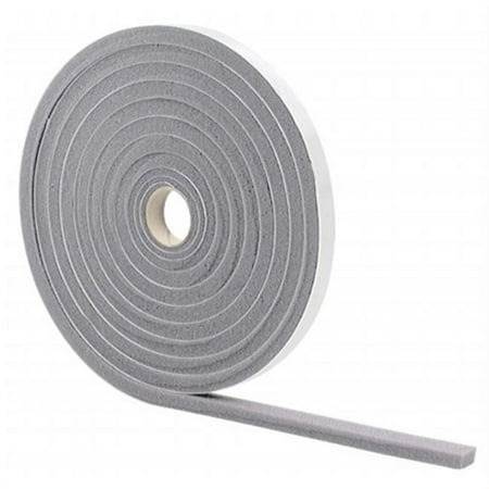 

38X .5 in. X 17 ft. Gray Low Density Foam Weather Strip