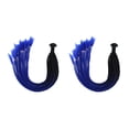 thumbnail image 2 of Baohd High-end Braids Style On Road Cool Motorcycle Ponytail Pigtail Punk Black Blue 2Set, 2 of 6