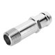 thumbnail image 1 of Montaje De Bomba De Agua De Acero Cromado, Manguera Calefactora De 1/2 Pulgadas NPT A 3/4 Pulgadas, Barb SBC BBC, Apto Para, 1 of 7
