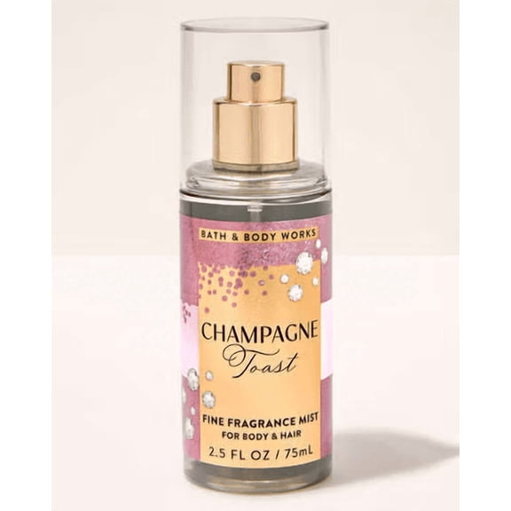 Bath & Body Works Champagne Toast Travel Size Fine Fragrance Mist 2.5 fl oz