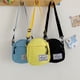 thumbnail image 2 of Bolso pequeño de lona para mujer, Mini bandolera lisa a la moda, bolso con cremallera, bolsos para mujer, bolso pequeño, 2 of 5