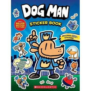 SCHOLASTIC: Dog Man: Official Sticker Book (Paperback)