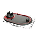 thumbnail image 4 of Multifunctional Vehicle Telephone Bracket Car Mat Phone Holder with Temporary Parking Number Pad for Mobile Devices Sunglasses Keys and More, 4 of 6