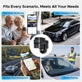 thumbnail image 3 of Cámara de seguridad para auto LAMTTO 4G LTE con doble dash cam y GPS, 3 of 9