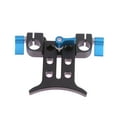 thumbnail image 3 of Tachiuwa Lens Support Rail Block 15mm Clamp Clip Bracket for DSLR Focus Follow Rig Blue, 3 of 8