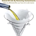 thumbnail image 7 of 40Pc Dual-Function Food Strainers for Kitchen, Disposable deep Fryer Oil Filter & Coffee Strainer, with Convenient Disposable Construction for Oil Separation and Pour Over Coffee, 7 of 7