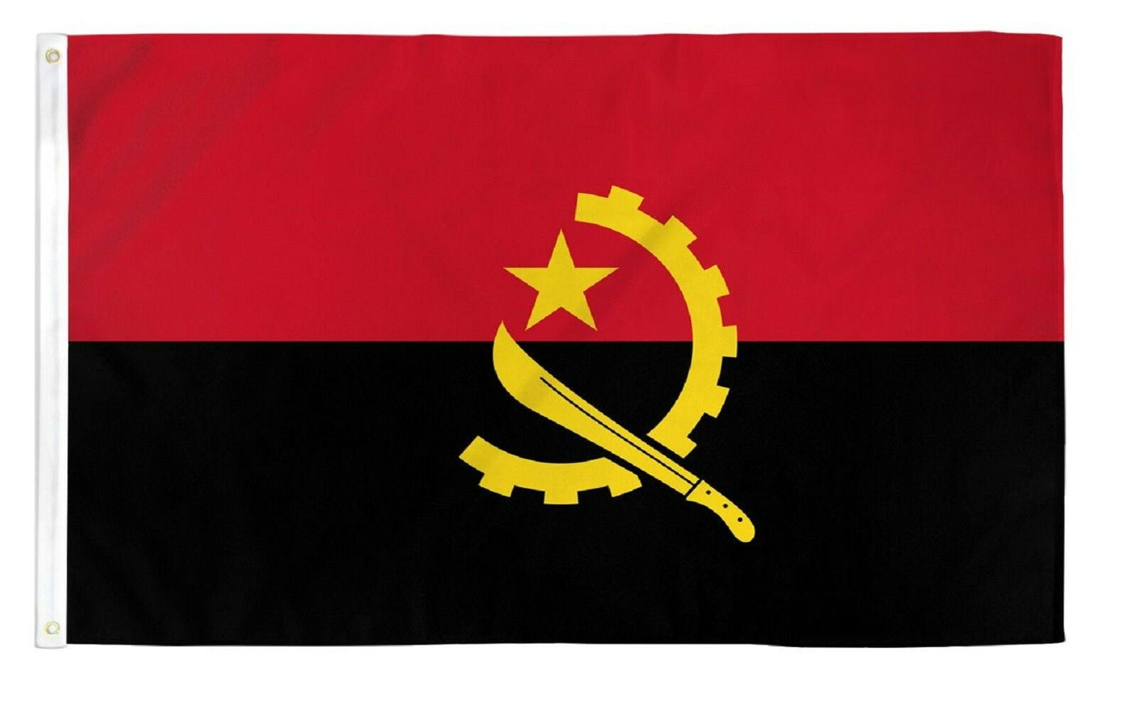 ANLEY 3x5 feet Angola flag - Angolan Flags Polyester