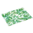 thumbnail image 2 of YFYANG Microfiber Dish Drying Mat for Kitchen, Reusable Green Leaf Doodle Large Dish Mat, 18" x 24", 2 of 9