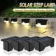 thumbnail image 1 of Warm White LED Solar Lamp Stair Outdoor Garden Lights Solar Power Balcony Light Decoration For Patio Stair Fence, 1 of 9