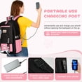 thumbnail image 6 of Gynky School Backpack for Girlish Backpacks for Elementary Student Teen School Bag Bookbag with USB Charge Port, 6 of 8