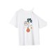 thumbnail image 4 of Camiseta de mujer con cuello redondo, ropa deportiva, camiseta básica suave para oficina de viaje S, 4 of 7