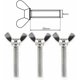 thumbnail image 2 of Tornillos de mariposa, superficie pasivada anticorrosión que resiste el óxido y la oxidación, instalación manual fácil con cabeza estética en forma de ala para diversas industrias, incluidos, 2 of 5