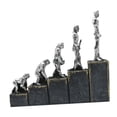 thumbnail image 2 of Ape Man Figure Statue Gorilla Model Simulated Animals Figurines Animal, 2 of 9