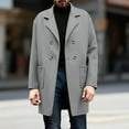 thumbnail image 4 of Fgnfyis Mens Coat Outdoor Casual Wool Blend Anorak Jacket for Versatile Wear Stylish and Functional Design for Everyday Adventures Jacket for Men GY1 XL, 4 of 6