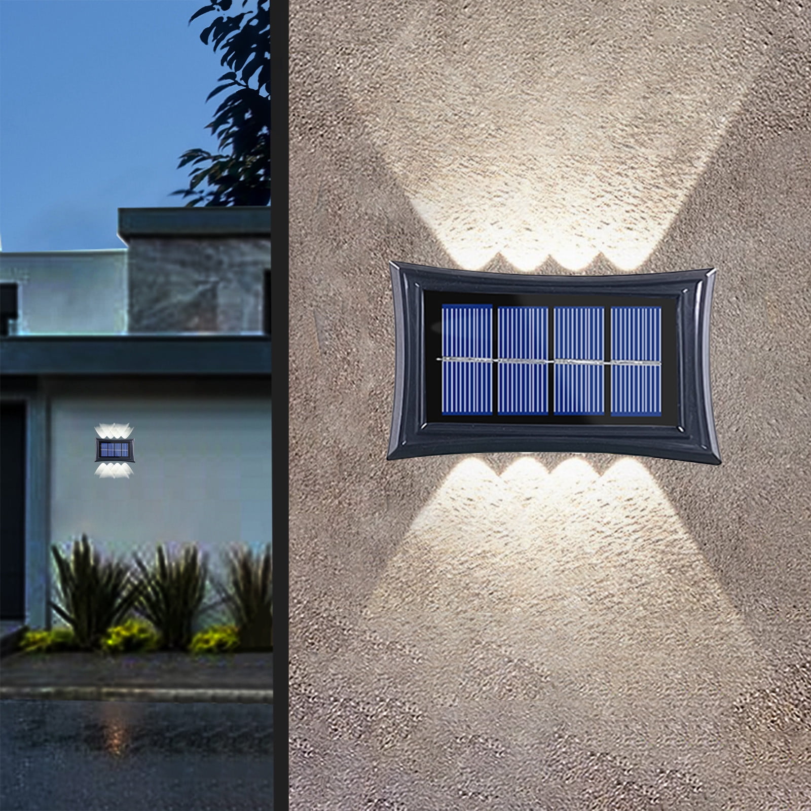 BeforeyaynLED Outdoor Solar Lights, Waterproof Landscape Spotlights