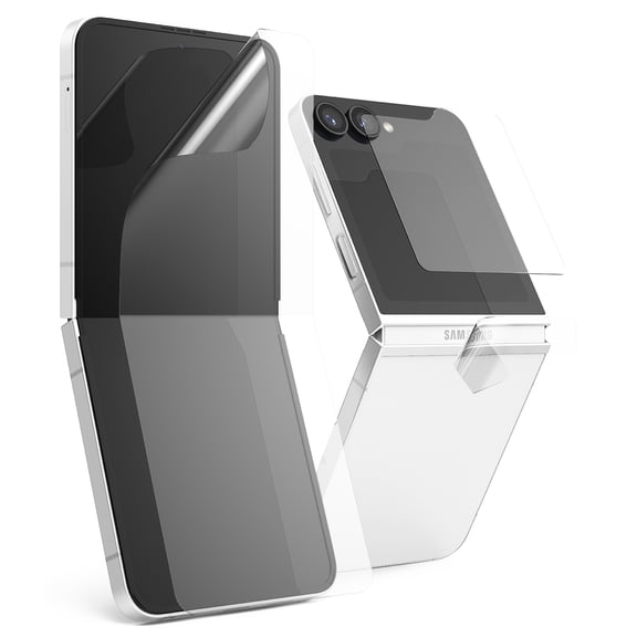 Ringke Galaxy Z Flip 6 / 7 FE [3-in-1 Protector] Lightweight Anti-Scratch Screen Protector