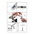 thumbnail image 2 of Báscula de equipaje Báscula de peso digital portátil Báscula electrónica para maletas Báscula colgante Báscula de pesaje para equipaje 110 lb/ 50 kg con retroiluminación con, 2 of 5