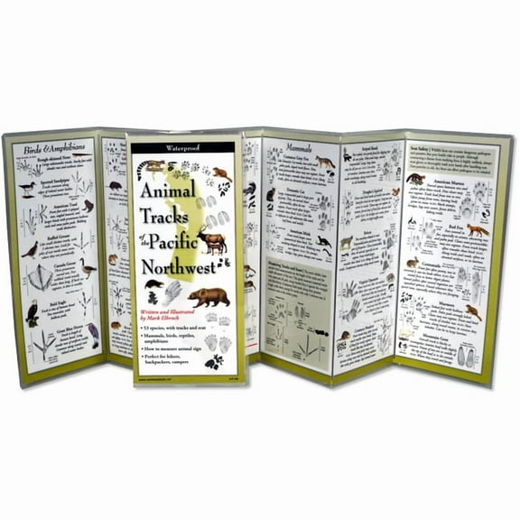 Foldingguides(tm): Animal Tracks of the Pacific Northwest (Other)